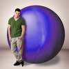 mediBall 2 Meter Diameter Purple